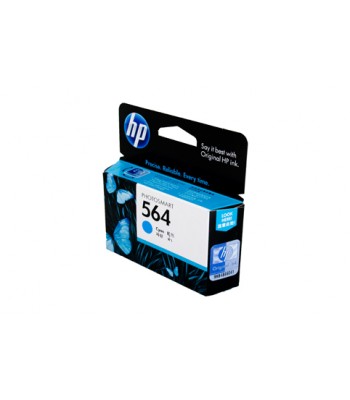 HP Genuine No.564 Cyan Ink Cartridge (CB318WA) - 300 pages 