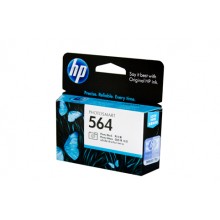 HP Genuine No.564 Photo Black Ink Cartridge (CB317WA) - 130 pages - Out of stock