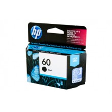HP Genuine No.60 Black ink Cartridge (CC640WA) - 200 pages