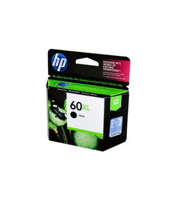 HP Genuine No.60XL Black Ink Cartridge (CC641WA) - 600 pages