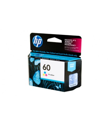 HP Genuine No.60 Colour ink Cartridge (CC643WA) - 165 pages 