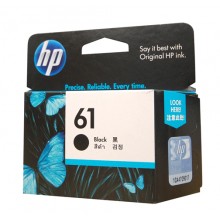 HP Genuine No.61 Black ink Cartridge (CH561WA) - 190 pages