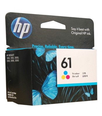 HP Genuine No.61 Colour ink Cartridge (CH562WA) - 165 pages 