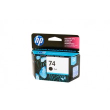 HP Genuine No.74 Black Ink Cartridge (CB335WA) - 220 pages
