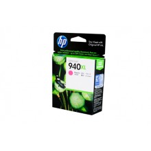 HP Genuine No.940XL Magenta High Yield Ink Cartridge (C4908AA) - 1,400 pages