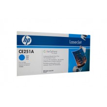 HP Genuine No.504A Cyan Toner Cartridge (CE251A) - 7,000 pages