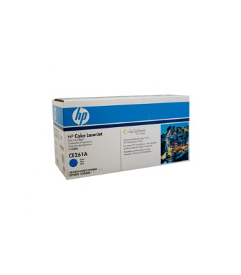 HP Genuine No.648A Cyan Toner Cartridge (CE261A) - 11,000 pages