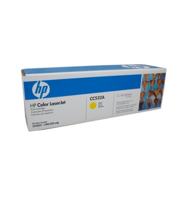 HP Genuine 304A Cyan Toner Cartridge (CC531A) - 2,800 pages 