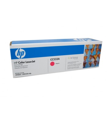 HP Genuine 304A Magenta Toner Cartridge (CC533A) - 2,800 pages 