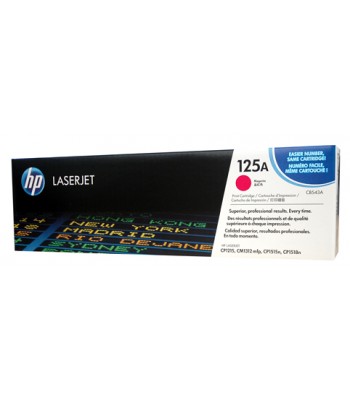 HP Genuine No.125A Magenta Toner Cartridge (CB543A) - 1,400 pages