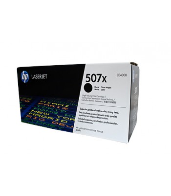 HP Genuine 507X Black Toner Cartridge (CE400X) - 11,000 pages 