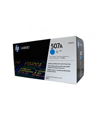 HP Genuine 507A Cyan Toner Cartridge (CE401A) - 6,000 pages 