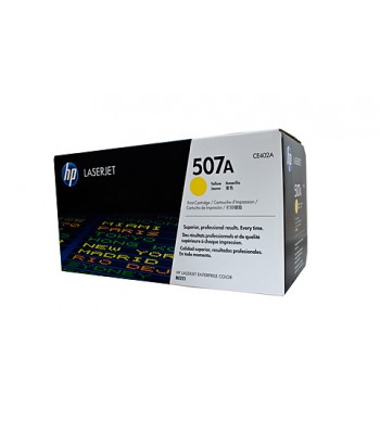 HP Genuine 507A Yellow Toner Cartridge (CE402A) - 6,000 pages