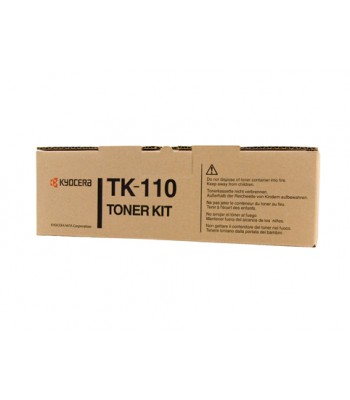 Kyocera Genuine TK110 Black Toner Cartridge (TK-110) - 6,000 pages