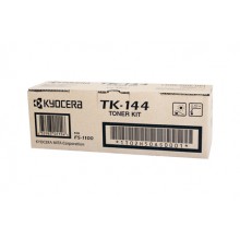 Kyocera Genuine TK144 Black Toner Cartridge (TK-144) - 4,000 pages