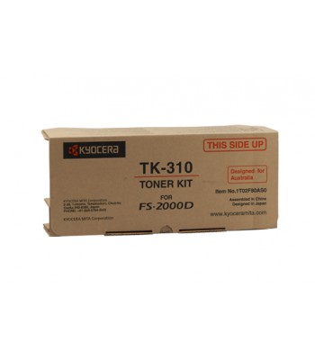 Kyocera Genuine TK310 Black Toner Cartridge (TK-310) - 12,000 pages
