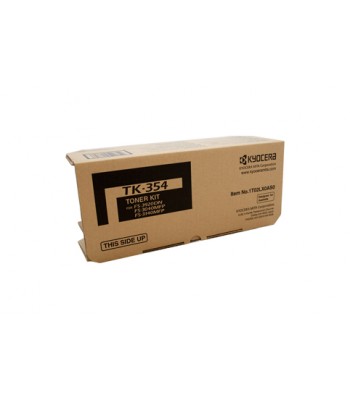 Kyocera Genuine TK354B Black Toner Cartridge (TK-354B) - 15,000 pages
