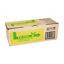 Kyocera Genuine TK544Y Yellow Toner Cartridge (TK-544Y) - 4,000 pages