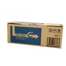 Kyocera Genuine TK584C Cyan Toner Cartridge (TK-584C) - 2,800 pages - Out of Stock