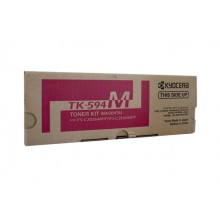 Kyocera Genuine TK594M Magenta Toner Cartridge (TK-594M) - 5,000 pages