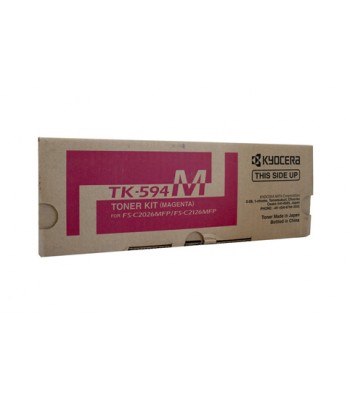 Kyocera Genuine TK594M Magenta Toner Cartridge (TK-594M) - 5,000 pages