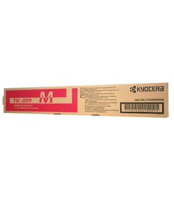Kyocera Genuine TK899 Magenta Toner Cartridge (TK-899) - 6,000 pages