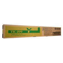 Kyocera Genuine TK899 Yellow Toner Cartridge (TK-899) - 6,000 pages