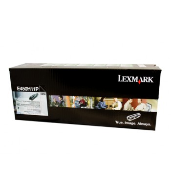 Genuine Lexmark E450H11P Prebate Toner Cartridge - 11,000 pages