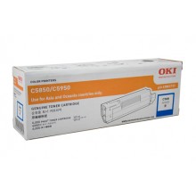 Oki Genuine C5850/5950 Cyan Toner Cartridge (43865727) - 6,000 pages