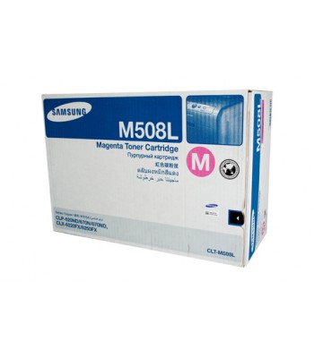 Genuine Samsung CLT-M508L Magenta Toner Cartridge - 4,000 pages