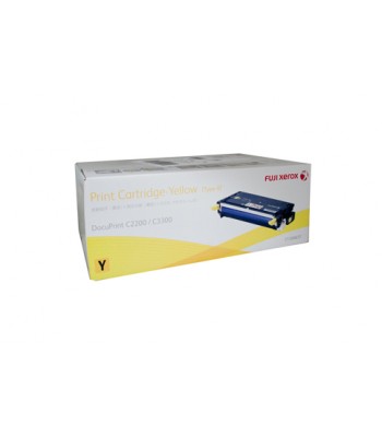 Fuji Xerox Genuine CT350677 Yellow Toner Cartridge - 9,000 pages